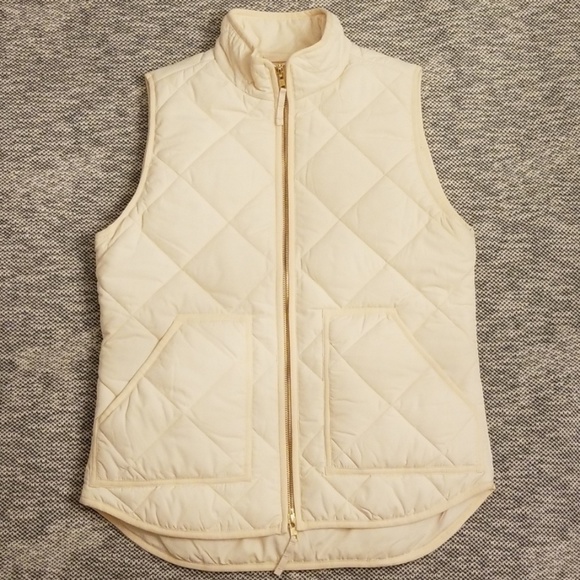 J. Crew Jackets & Blazers - J.Crew mercantile quilted puffer vest. NWOT. XS